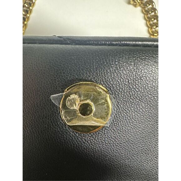 NWOT TORY BURCH KIRA SMALL CHEVRON BAG IN BLACK - Picture 4 of 16